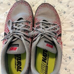 Nike Mens Red and Gray Sneakers